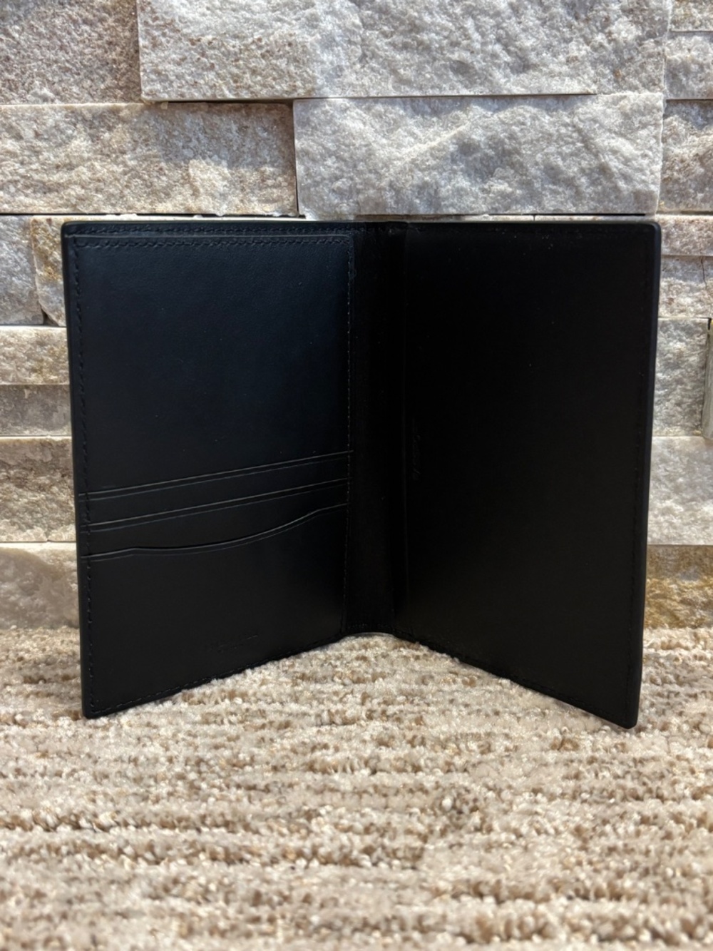 Coach NYC “80s Style” Logo Passport Holder - Picture 4 of 7